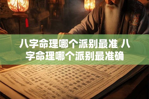 八字命理哪个派别最准 八字命理哪个派别最准确 八字命理哪个派别最准 八字命理哪个派别最准确