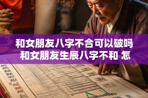 和女朋友八字不合可以破吗 和女朋友生辰八字不和 怎么办 和女朋友八字不合可以破吗 和女朋友生辰八字不和 怎么办