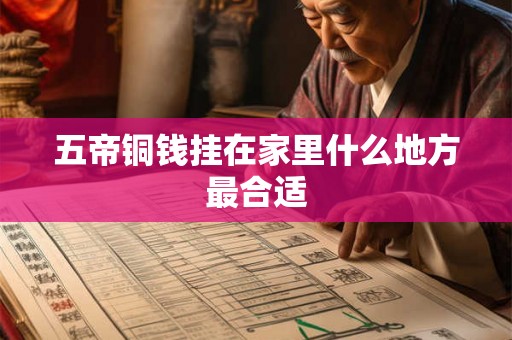 五帝铜钱挂在家里什么地方最合适 五帝铜钱挂在家里什么地方最合适