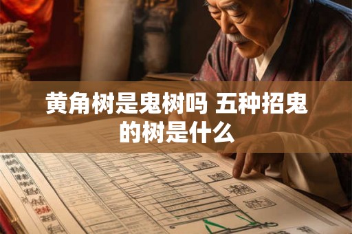 黄角树是鬼树吗 五种招鬼的树是什么 黄角树是鬼树吗 五种招鬼的树是什么