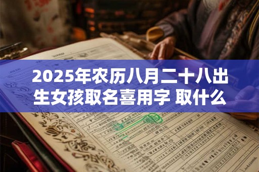 2025年农历八月二十八出生女孩取名喜用字 取什么名字最吉利