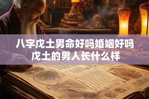 八字戊土男命好吗婚姻好吗 戊土的男人长什么样 八字戊土男命好吗婚姻好吗 戊土的男人长什么样