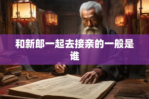 和新郎一起去接亲的一般是谁 和新郎一起去接亲的一般是谁