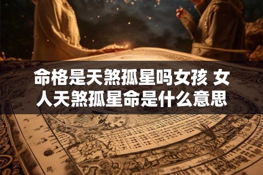 命格是天煞孤星吗女孩 女人天煞孤星命是什么意思 命格是天煞孤星吗女孩 女人天煞孤星命是什么意思