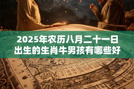 2025年农历八月二十一日出生的生肖牛男孩有哪些好听的名字 2025年农历八月二十一日出生的生肖牛男孩有哪些好听的名字