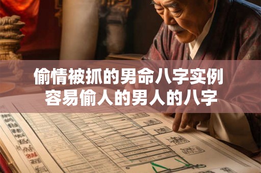 偷情被抓的男命八字实例 容易偷人的男人的八字