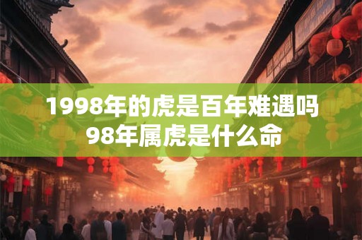1998年的虎是百年难遇吗 98年属虎是什么命