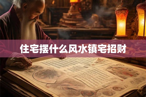 住宅摆什么风水镇宅招财 住宅摆什么风水镇宅招财