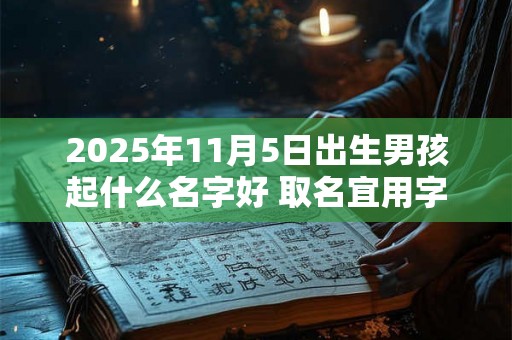 2025年11月5日出生男孩起什么名字好 取名宜用字 2025年11月5日出生男孩起什么名字好 取名宜用字