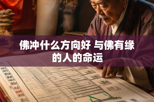 佛冲什么方向好 与佛有缘的人的命运