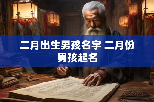 二月出生男孩名字 二月份男孩起名 二月出生男孩名字 二月份男孩起名