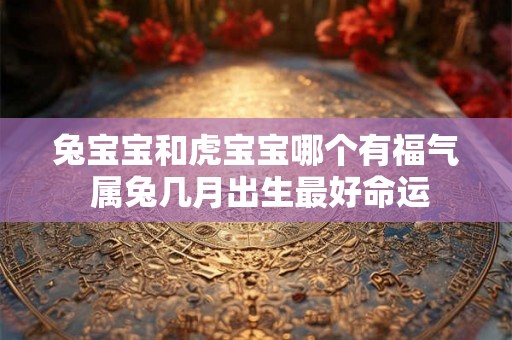 兔宝宝和虎宝宝哪个有福气 属兔几月出生最好命运 兔宝宝和虎宝宝哪个有福气 属兔几月出生最好命运