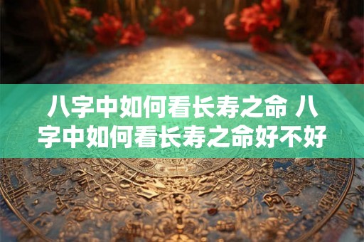 八字中如何看长寿之命 八字中如何看长寿之命好不好 八字中如何看长寿之命 八字中如何看长寿之命好不好