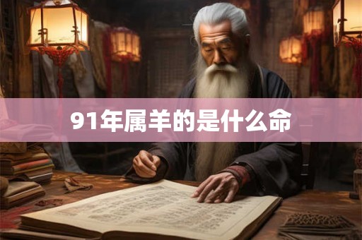 91年属羊的是什么命 91年属羊的是什么命