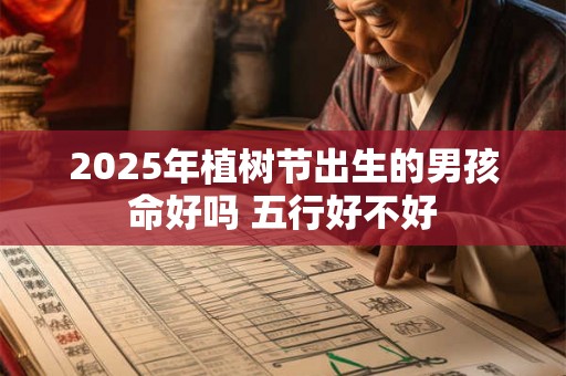 2025年植树节出生的男孩命好吗 五行好不好 2025年植树节出生的男孩命好吗 五行好不好
