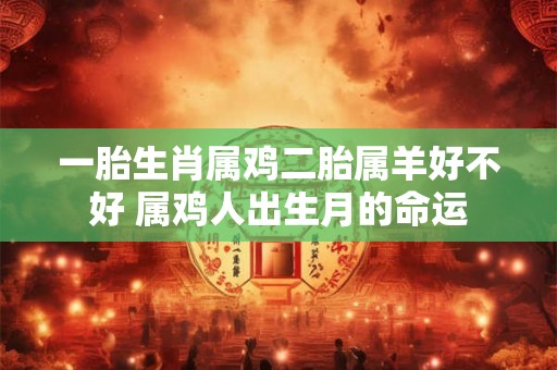 一胎生肖属鸡二胎属羊好不好 属鸡人出生月的命运 一胎生肖属鸡二胎属羊好不好 属鸡人出生月的命运