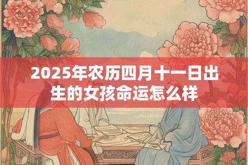 2025年农历四月十一日出生的女孩命运怎么样 2025年农历四月十一日出生的女孩命运怎么样