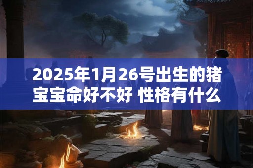 2025年1月26号出生的猪宝宝命好不好 性格有什么特点 2025年1月26号出生的猪宝宝命好不好 性格有什么特点