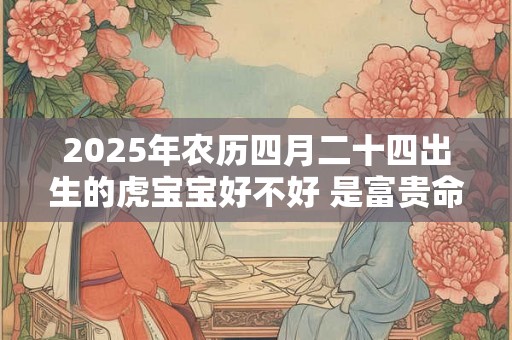 2025年农历四月二十四出生的虎宝宝好不好 是富贵命吗 2025年农历四月二十四出生的虎宝宝好不好 是富贵命吗