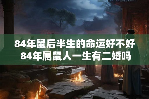 84年鼠后半生的命运好不好 84年属鼠人一生有二婚吗 84年鼠后半生的命运好不好 84年属鼠人一生有二婚吗