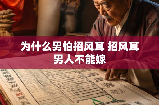 为什么男怕招风耳 招风耳男人不能嫁 为什么男怕招风耳 招风耳男人不能嫁