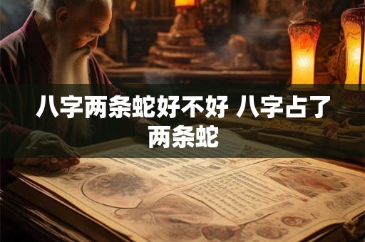 八字两条蛇好不好 八字占了两条蛇 八字两条蛇好不好 八字占了两条蛇
