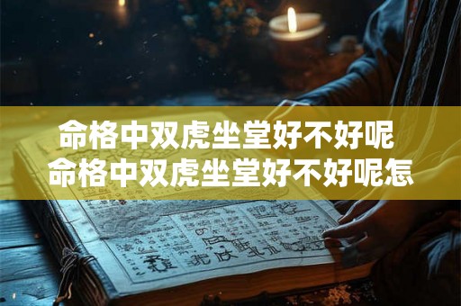 命格中双虎坐堂好不好呢 命格中双虎坐堂好不好呢怎么看 命格中双虎坐堂好不好呢 命格中双虎坐堂好不好呢怎么看