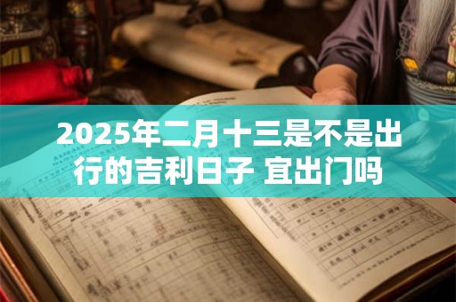 2025年二月十三是不是出行的吉利日子 宜出门吗 2025年二月十三是不是出行的吉利日子 宜出门吗
