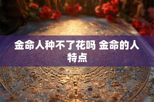 金命人种不了花吗 金命的人特点