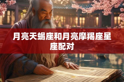 月亮天蝎座和月亮摩羯座星座配对 月亮天蝎座和月亮摩羯座星座配对