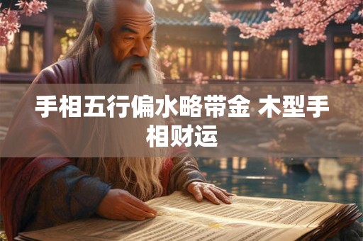 手相五行偏水略带金 木型手相财运 手相五行偏水略带金 木型手相财运
