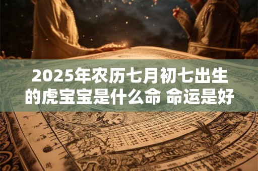 2025年农历七月初七出生的虎宝宝是什么命 命运是好是坏 2025年农历七月初七出生的虎宝宝是什么命 命运是好是坏