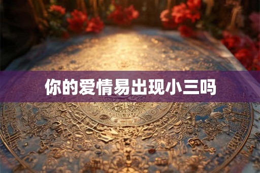 你的爱情易出现小三吗 你的爱情易出现小三吗