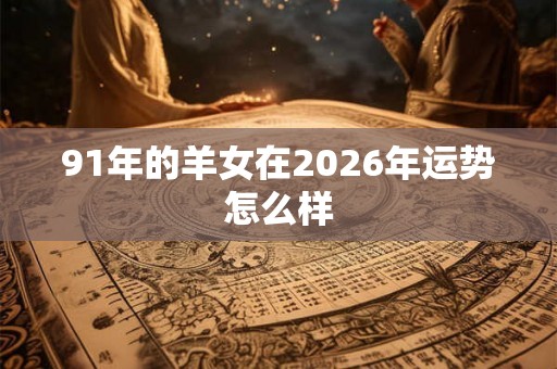 91年的羊女在2026年运势怎么样 91年的羊女在2026年运势怎么样