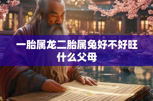 一胎属龙二胎属兔好不好旺什么父母