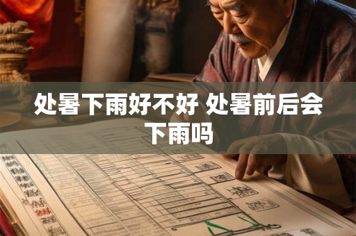 处暑下雨好不好 处暑前后会下雨吗 处暑下雨好不好 处暑前后会下雨吗