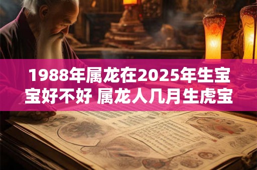 1988年属龙在2025年生宝宝好不好 属龙人几月生虎宝宝好 1988年属龙在2025年生宝宝好不好 属龙人几月生虎宝宝好