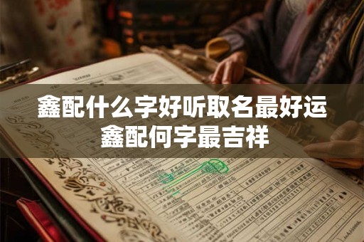 鑫配什么字好听取名最好运 鑫配何字最吉祥