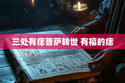 三处有痣菩萨转世 有福的痣 三处有痣菩萨转世 有福的痣