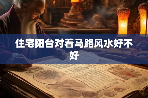 住宅阳台对着马路风水好不好 住宅阳台对着马路风水好不好