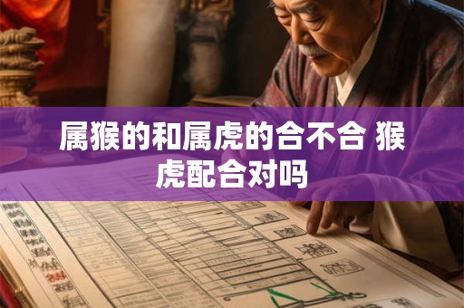 属猴的和属虎的合不合 猴虎配合对吗
