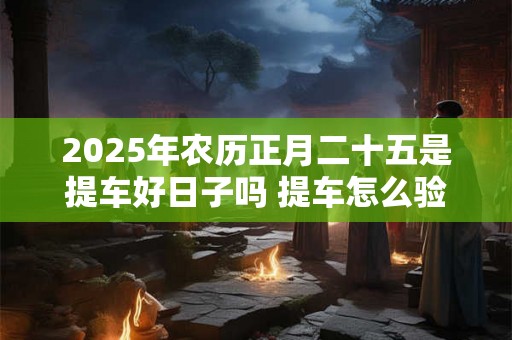 2025年农历正月二十五是提车好日子吗 提车怎么验车 2025年农历正月二十五是提车好日子吗 提车怎么验车