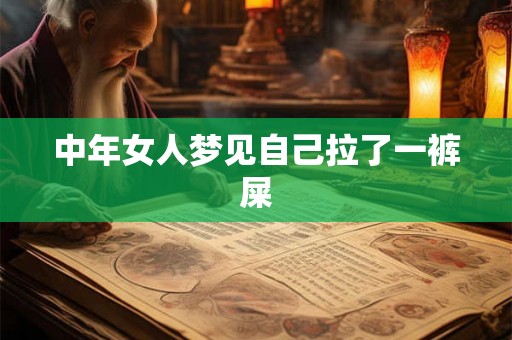 中年女人梦见自己拉了一裤屎 中年女人梦见自己拉了一裤屎
