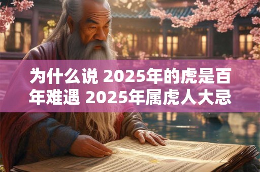 为什么说 2025年的虎是百年难遇 2025年属虎人大忌颜色 为什么说 2025年的虎是百年难遇 2025年属虎人大忌颜色