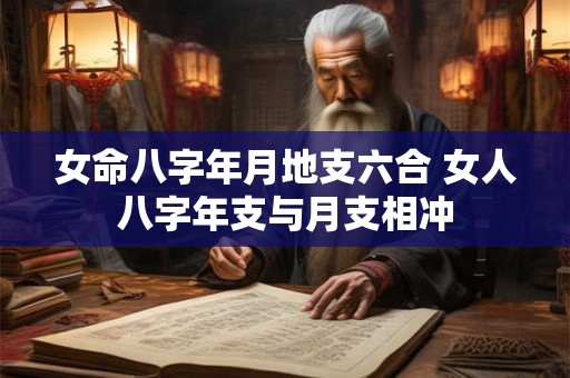 女命八字年月地支六合 女人八字年支与月支相冲 女命八字年月地支六合 女人八字年支与月支相冲