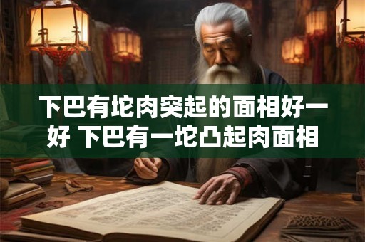 下巴有坨肉突起的面相好一好 下巴有一坨凸起肉面相 下巴有坨肉突起的面相好一好 下巴有一坨凸起肉面相