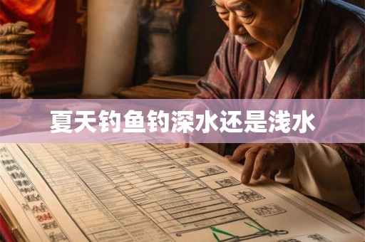 夏天钓鱼钓深水还是浅水