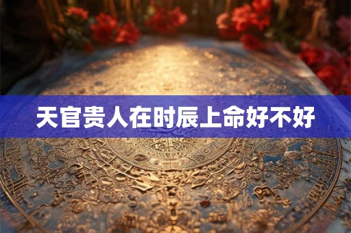 天官贵人在时辰上命好不好