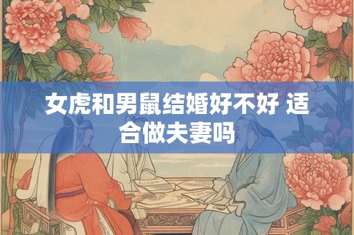女虎和男鼠结婚好不好 适合做夫妻吗 女虎和男鼠结婚好不好 适合做夫妻吗