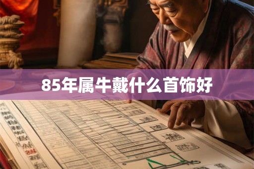 85年属牛戴什么首饰好 85年属牛戴什么首饰好